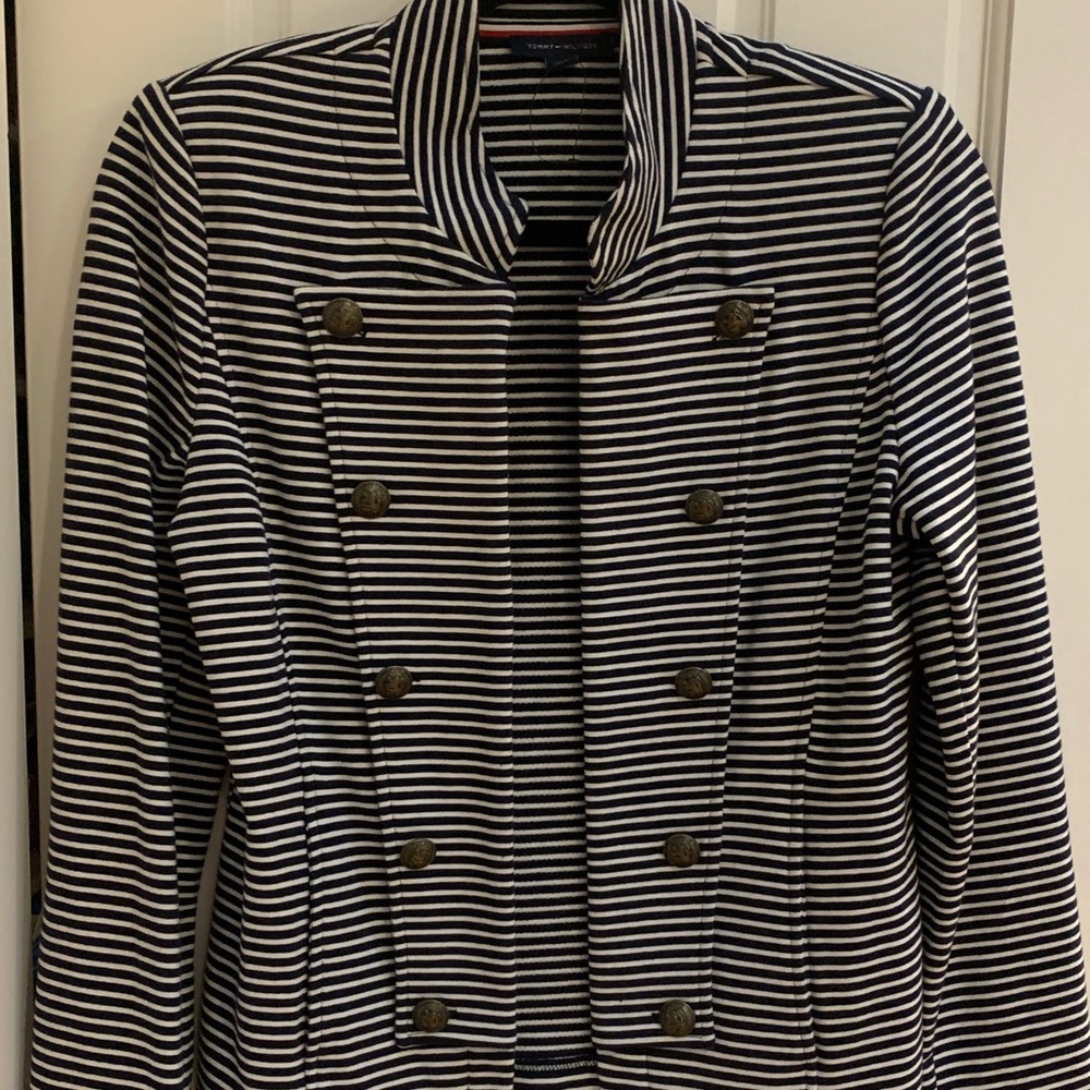 Tommy hilfinger blazer, Nautical look